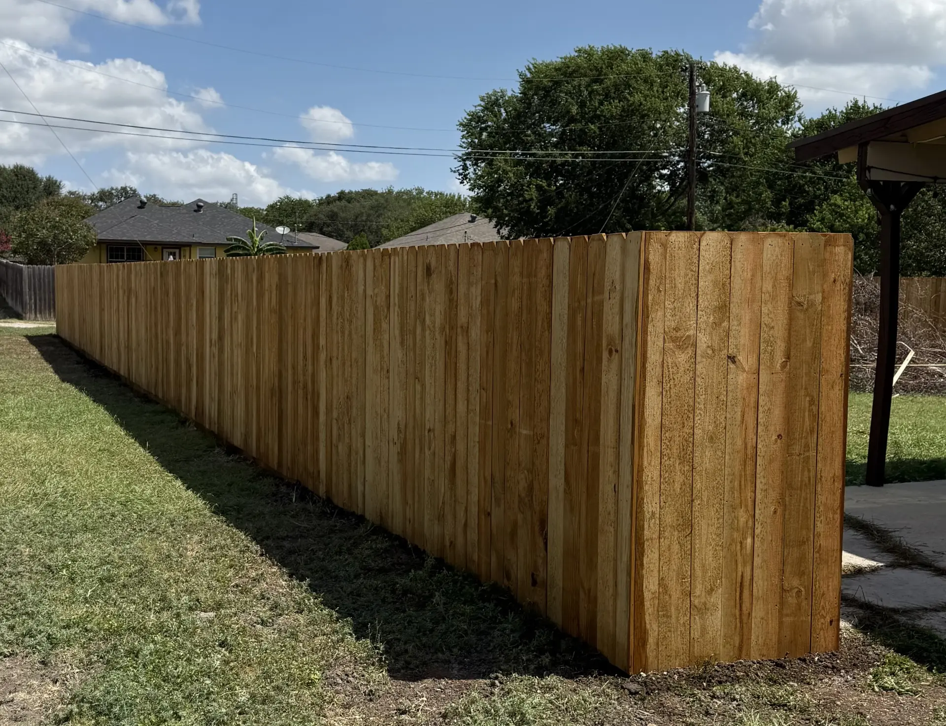 Fencing work by Bailey Construction